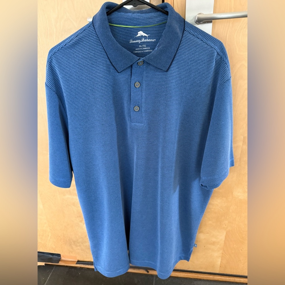 Tommy Bahama Men's Polo in Rich Blue